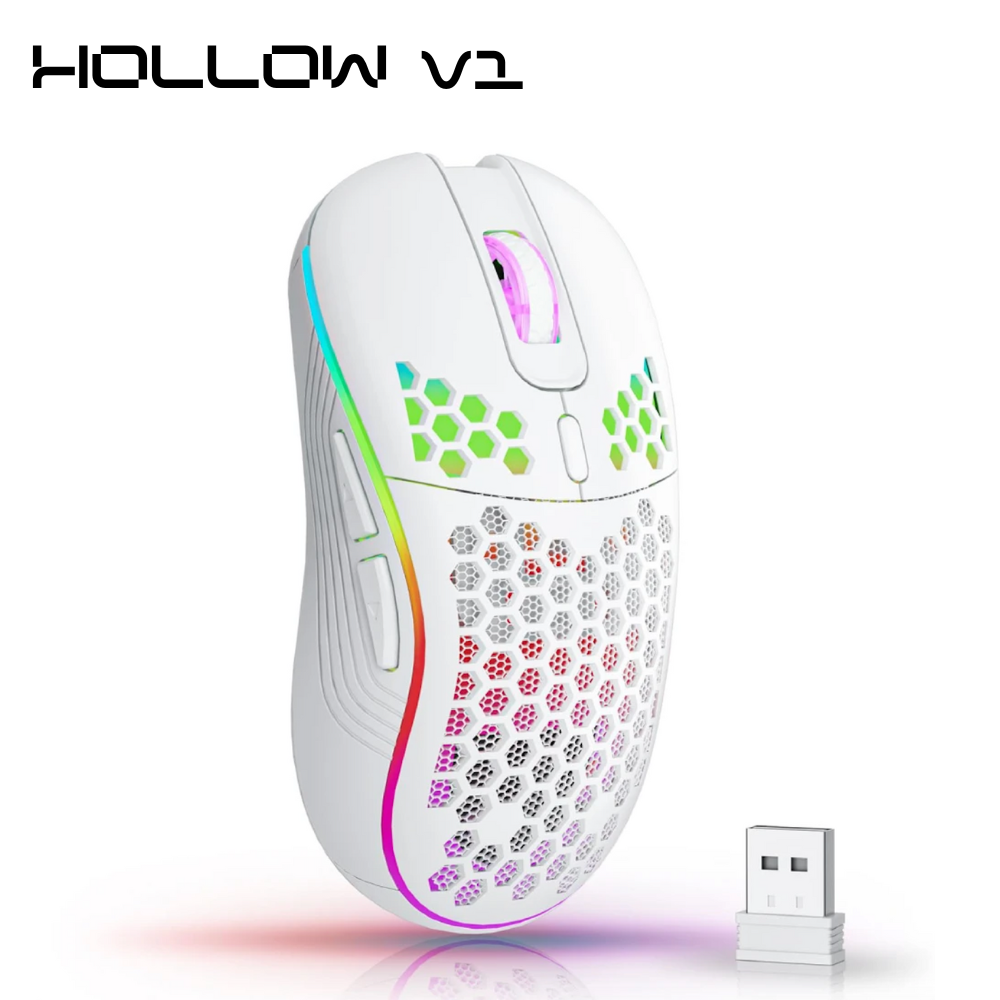 Hollow RGB Wireless Gaming Mouse