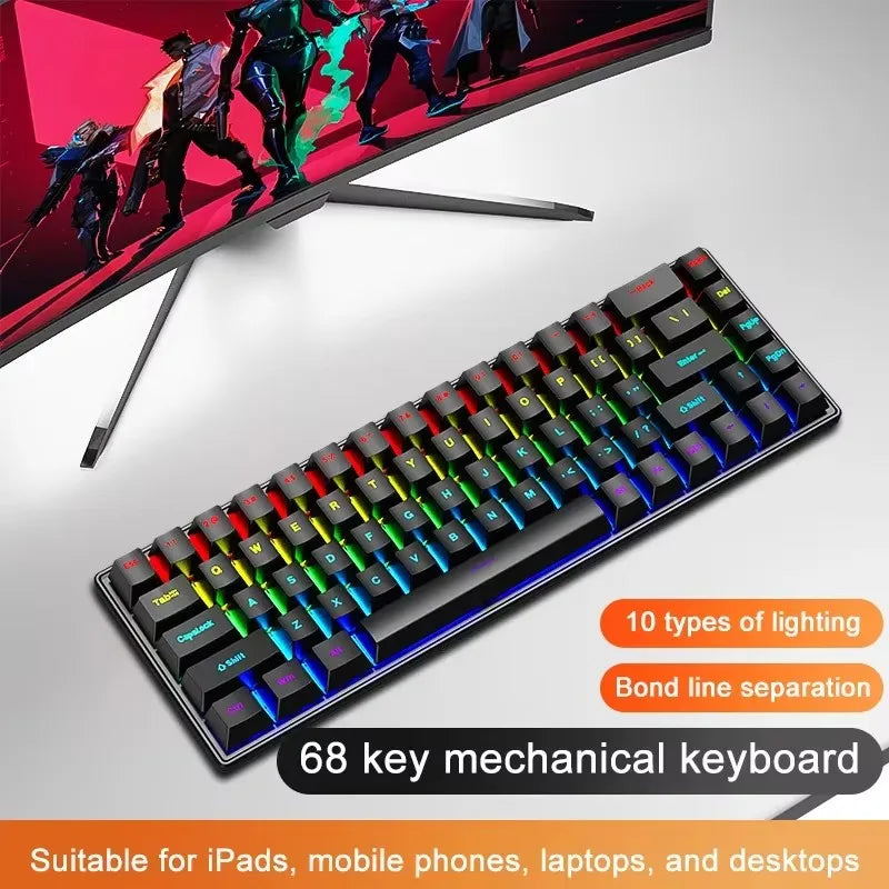 Mechanical Keyboard  TY68 