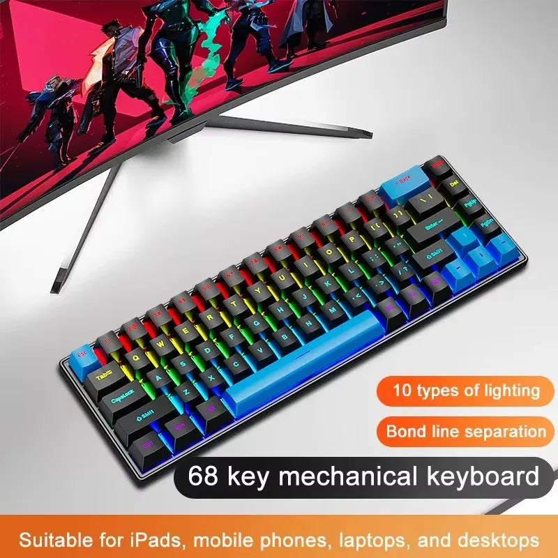 Mechanical Keyboard  TY68 