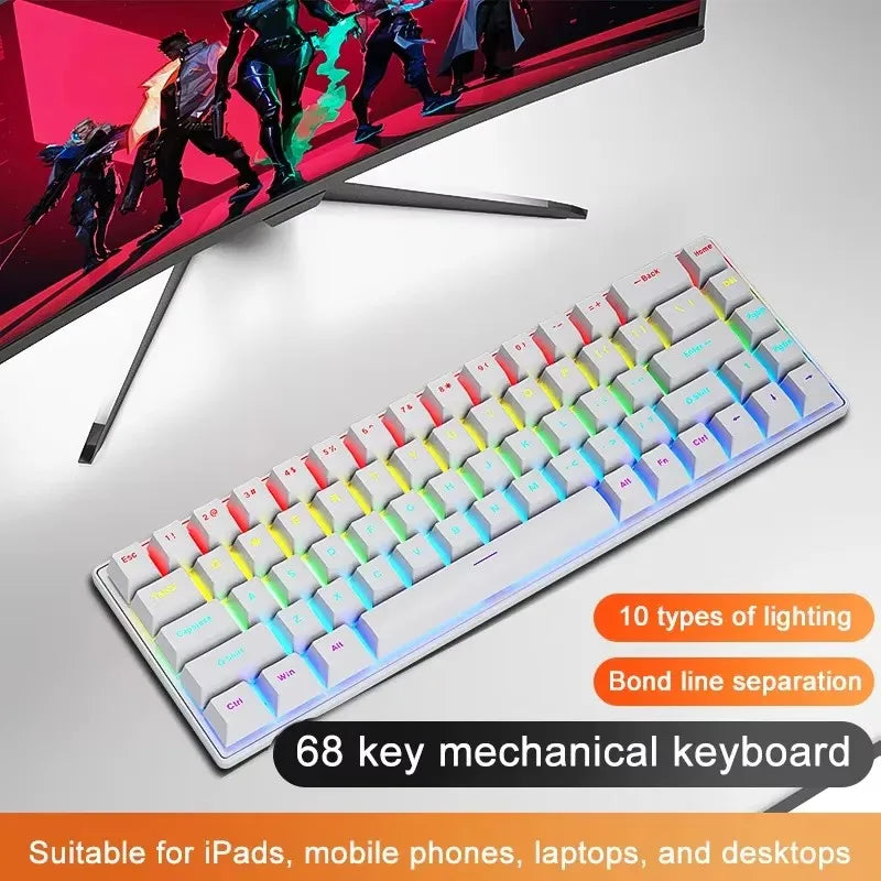 Mechanical Keyboard  TY68 