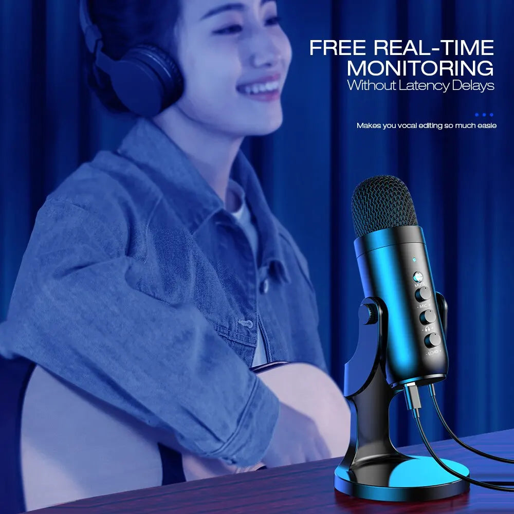 Stream/Podcast Microphone Haomuren